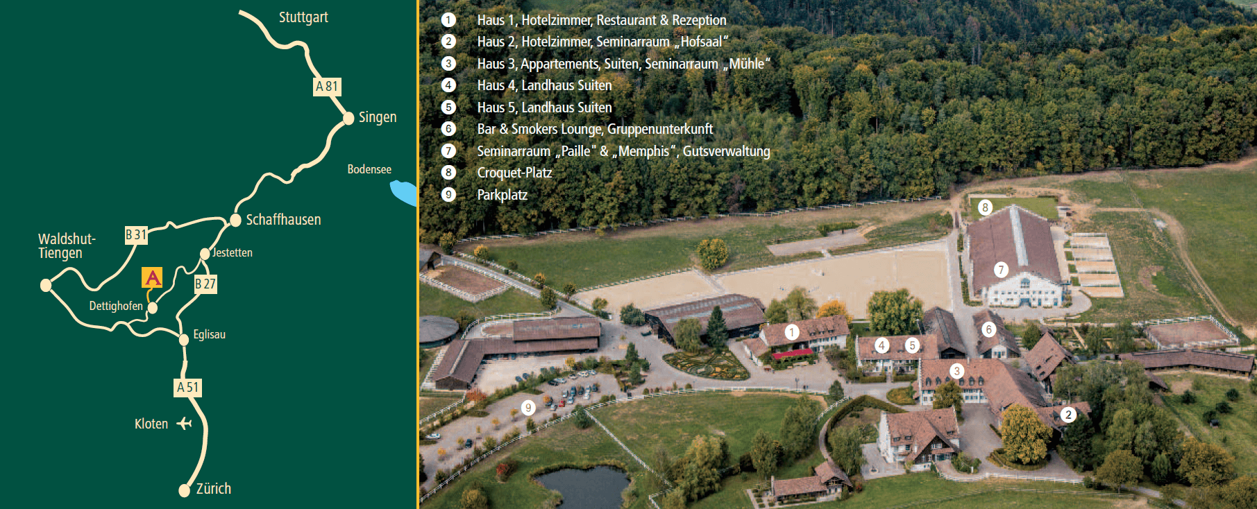 Anfahrt Hofgut Albführen