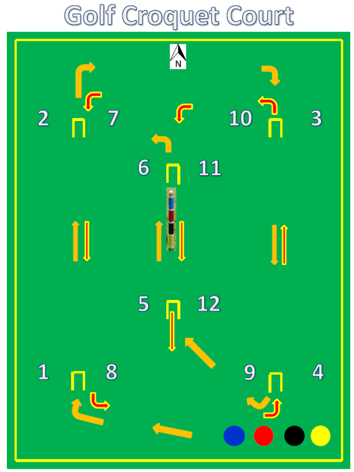 Croquet Course Layout Golf Croquet Rules - Croquet - Leisure - Hofgut Albführen